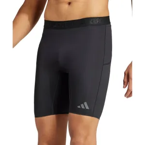 adidas Adizero Mens Short Running Tights - Black men's shorts for summer activities and lounging