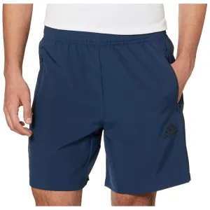 adidas AeroReady Designed To Move Woven Mens Training Shorts - Blue men's shorts for summer activities and lounging