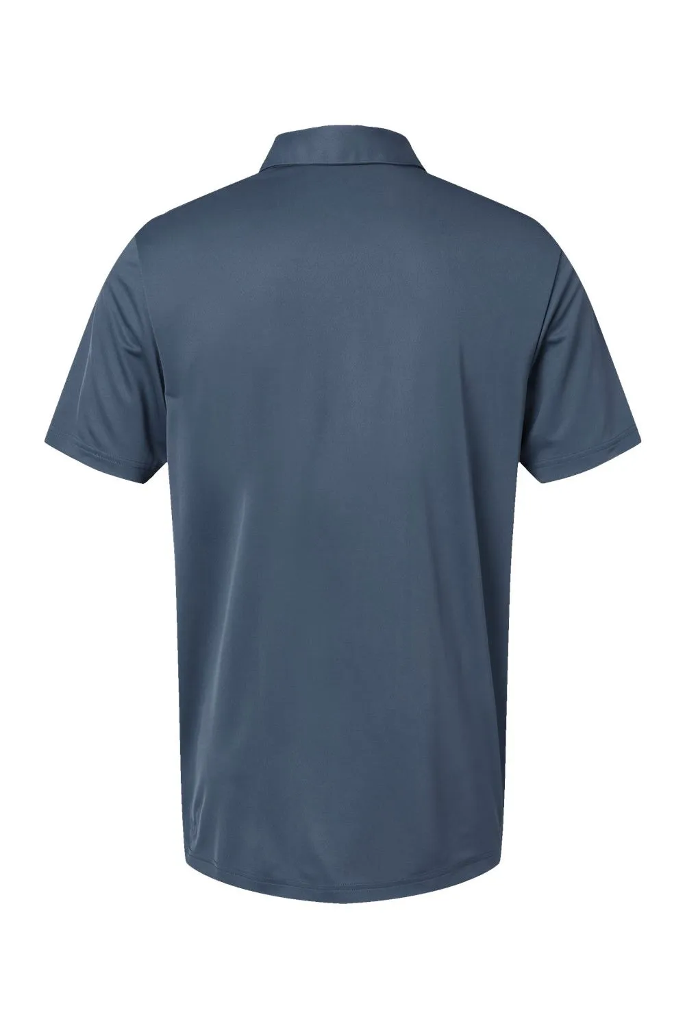 Adidas Mens Camo Chest Print Short Sleeve Polo Shirt - Tech Ink Blue