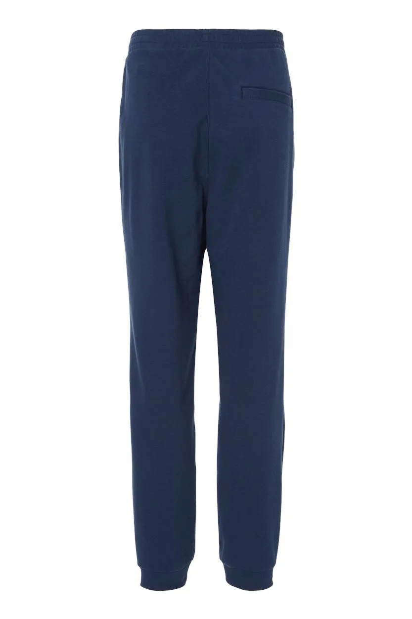Adidas Mens Fleece Jogger Sweatpants w/ Pockets - Collegiate Navy Blue