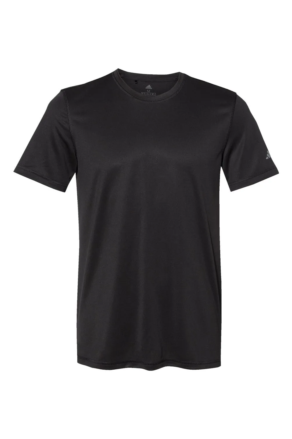 Adidas Mens UPF 50  Short Sleeve Crewneck T-Shirt - Black - Closeout