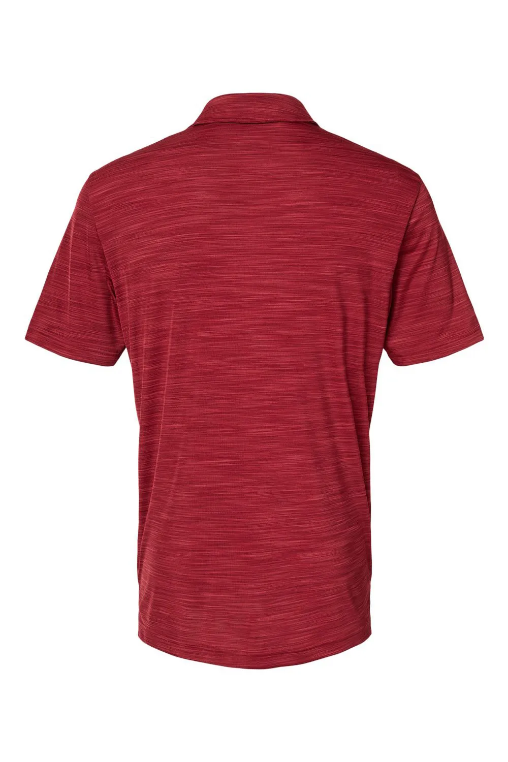 Adidas Mens UPF 50  Short Sleeve Polo Shirt - Collegiate Burgundy Melange