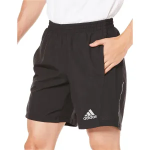 adidas Own The Run Cooler 9 Inch Mens Running Shorts - Black men's shorts for summer activities and lounging