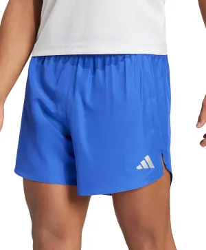 adidas Run It 5 Inch Mens Running Shorts - Blue men's shorts for summer activities and lounging