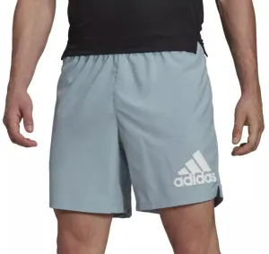 adidas Run It 5 Inch Mens Running Shorts - Grey men's shorts for summer activities and lounging