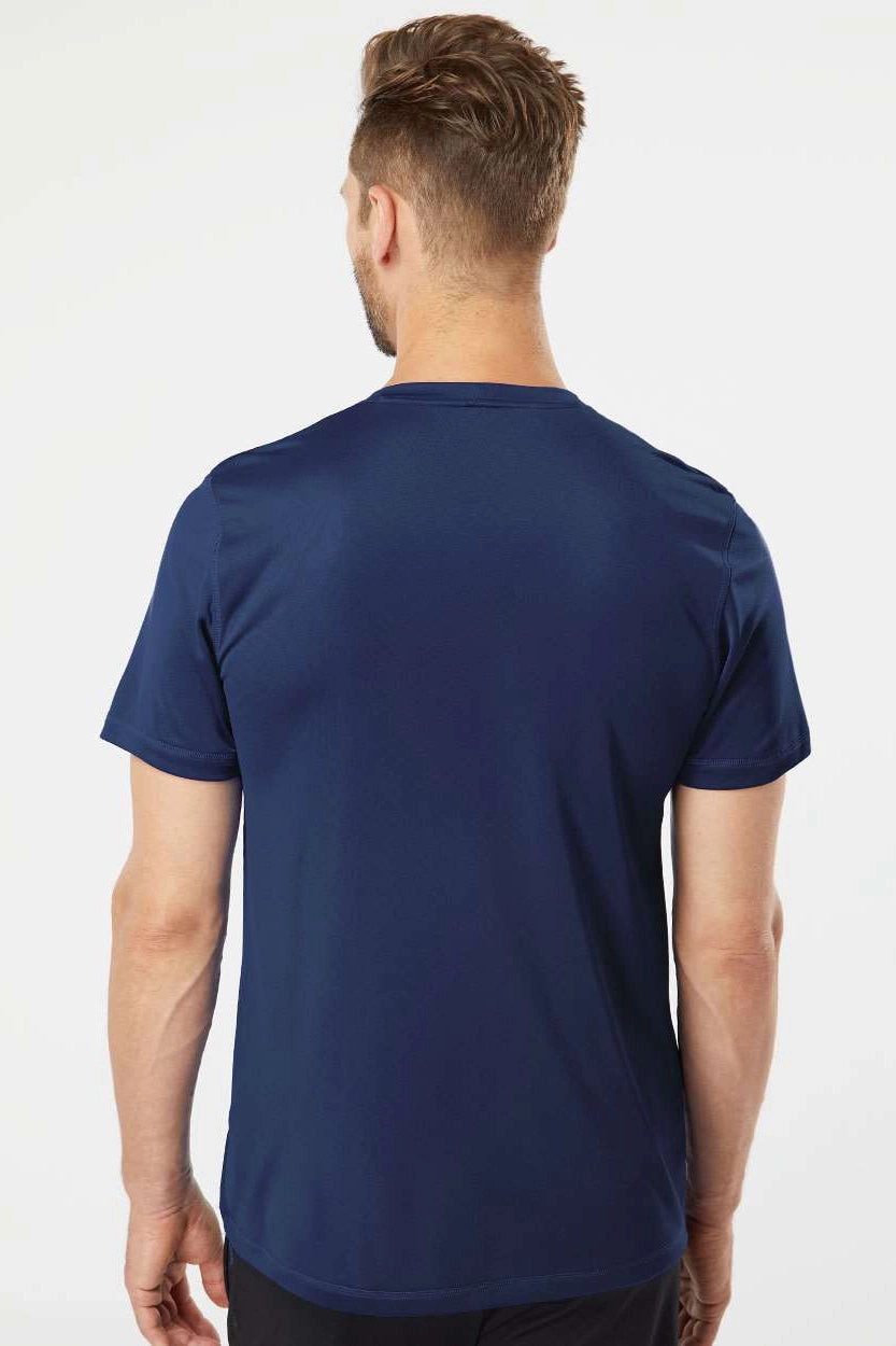 Adidas Mens UPF 50  Short Sleeve Crewneck T-Shirt - Collegiate Navy Blue - Closeout