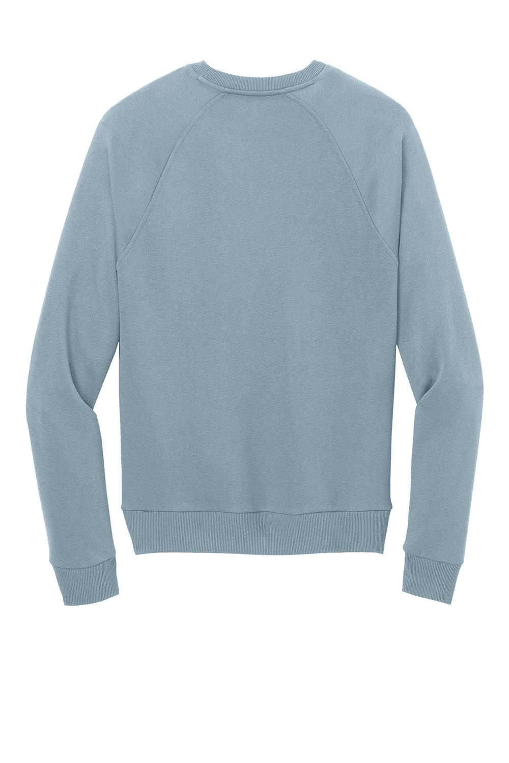 Allmade Mens CVC Fleece Crewneck Sweatshirt - I Like You Blue