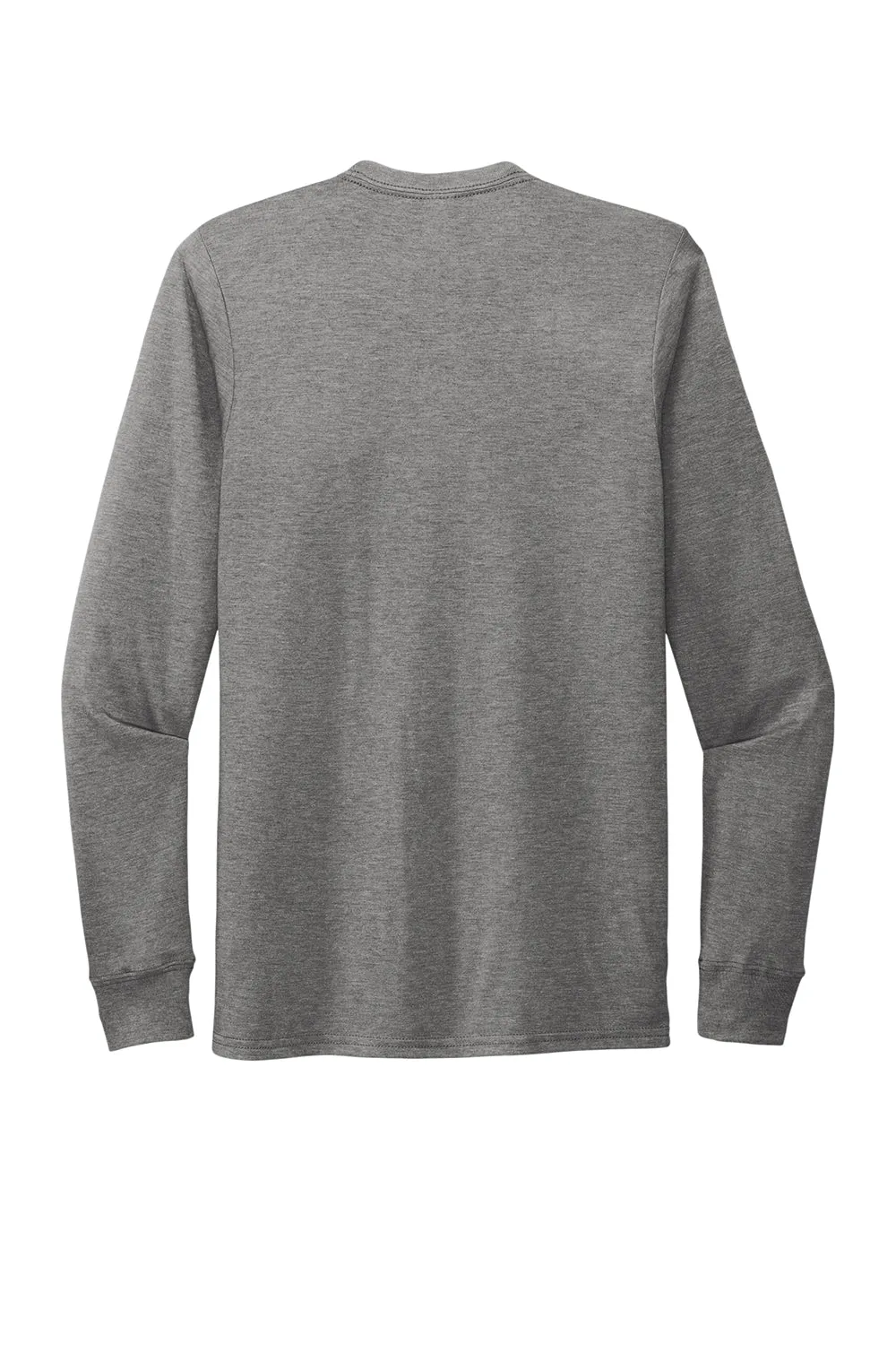 Allmade Mens Long Sleeve Crewneck T-Shirt - Aluminum Grey