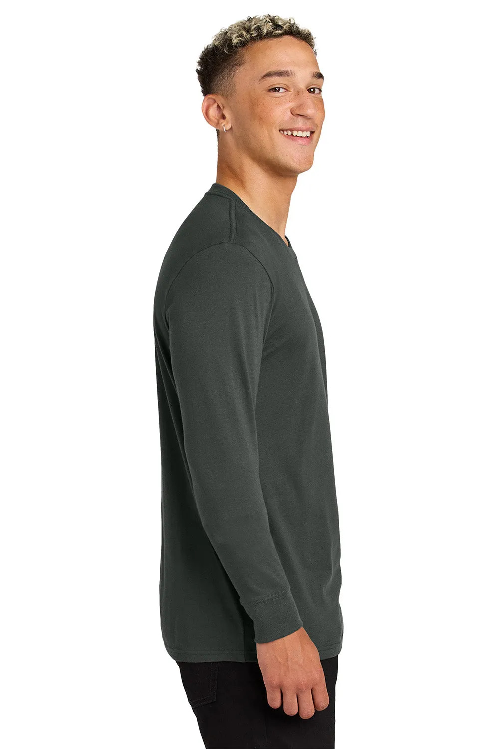 Allmade Mens Long Sleeve Crewneck T-Shirt - Terrain Grey
