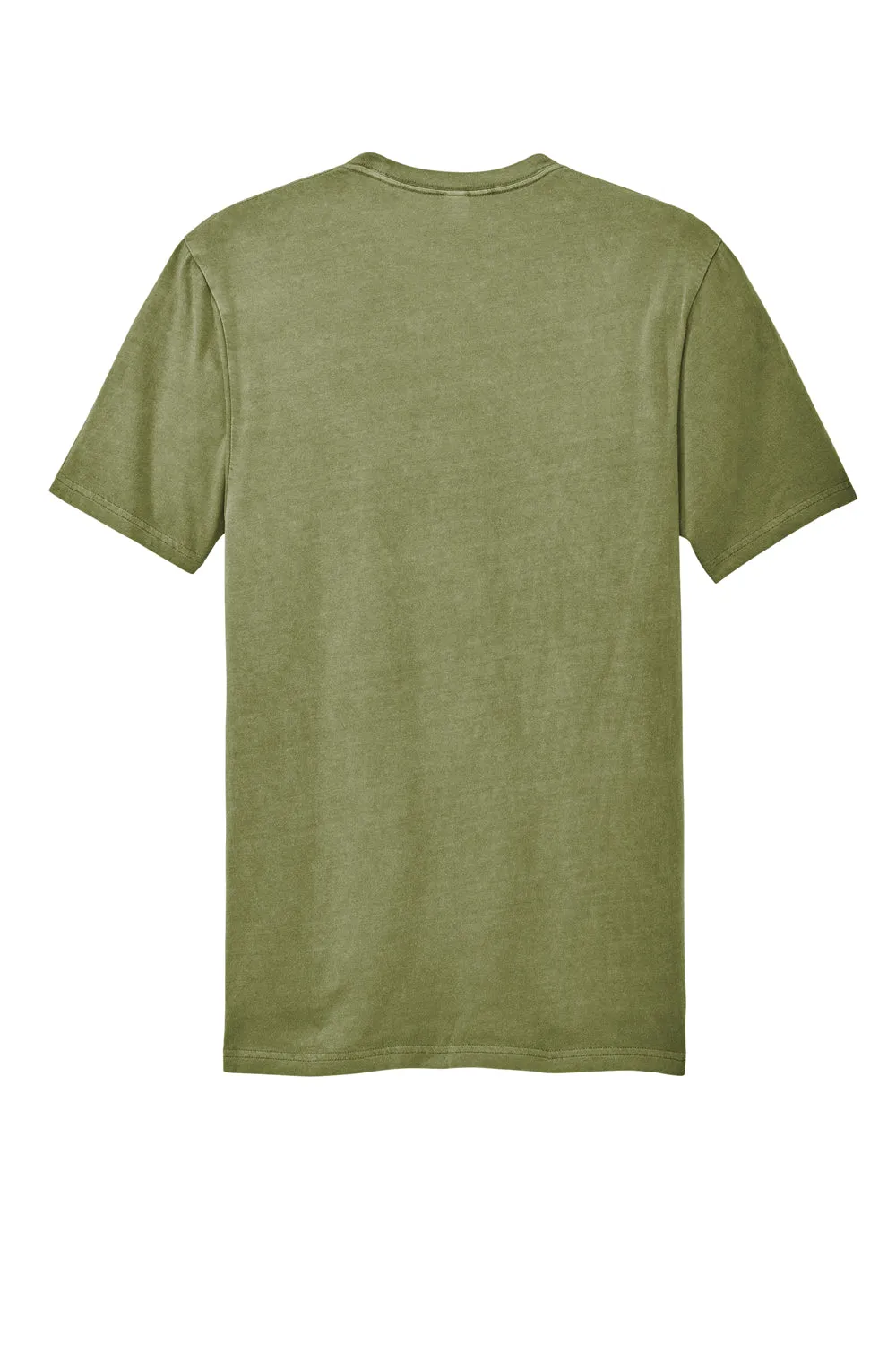 Allmade Mens Mineral Dye Short Sleeve Crewneck T-Shirt - Lichen Green