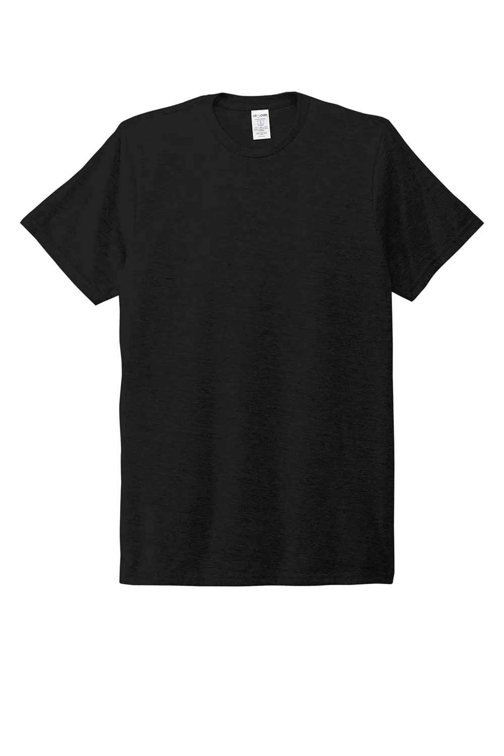 Allmade Mens Short Sleeve Crewneck T-Shirt - Deep Black