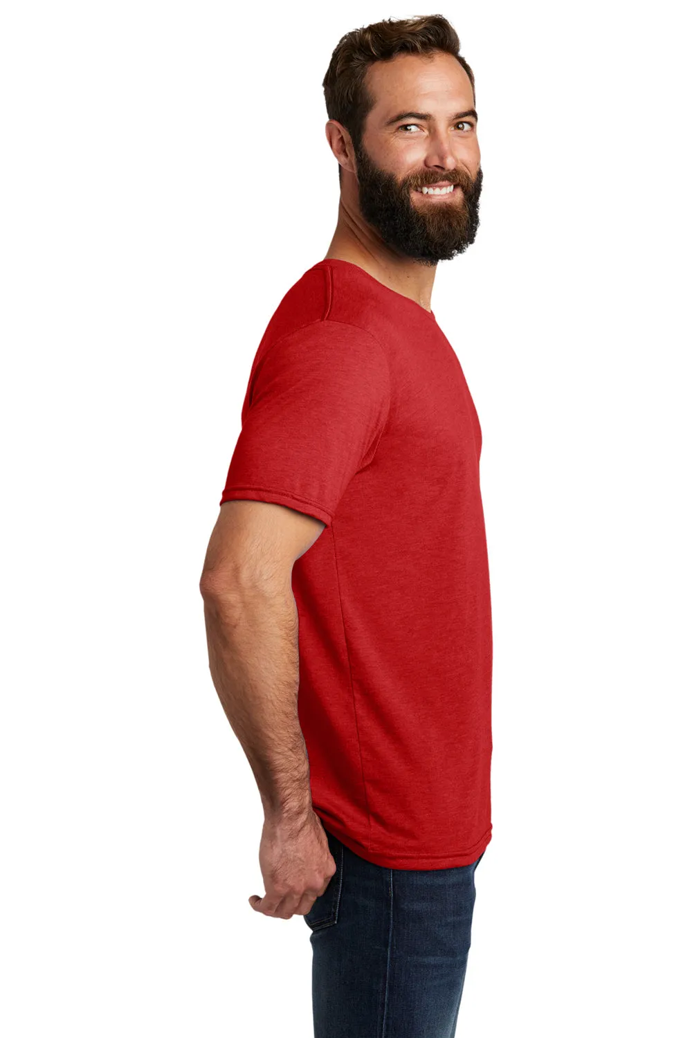 Allmade Mens Short Sleeve Crewneck T-Shirt - Rise Up Red