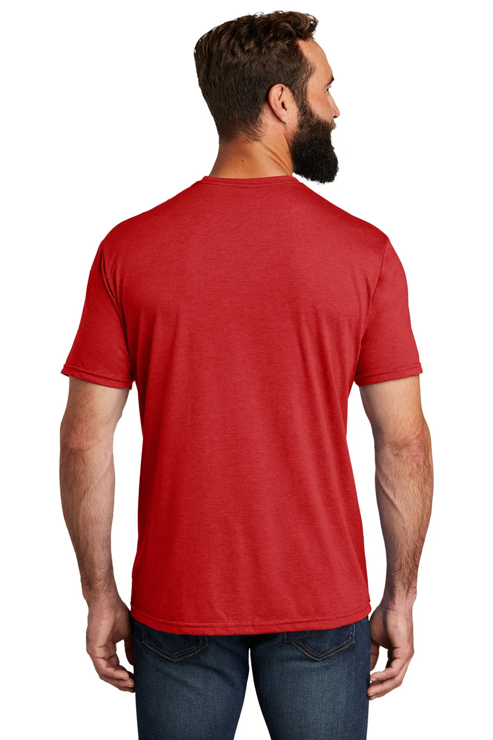 Allmade Mens Short Sleeve Crewneck T-Shirt - Rise Up Red