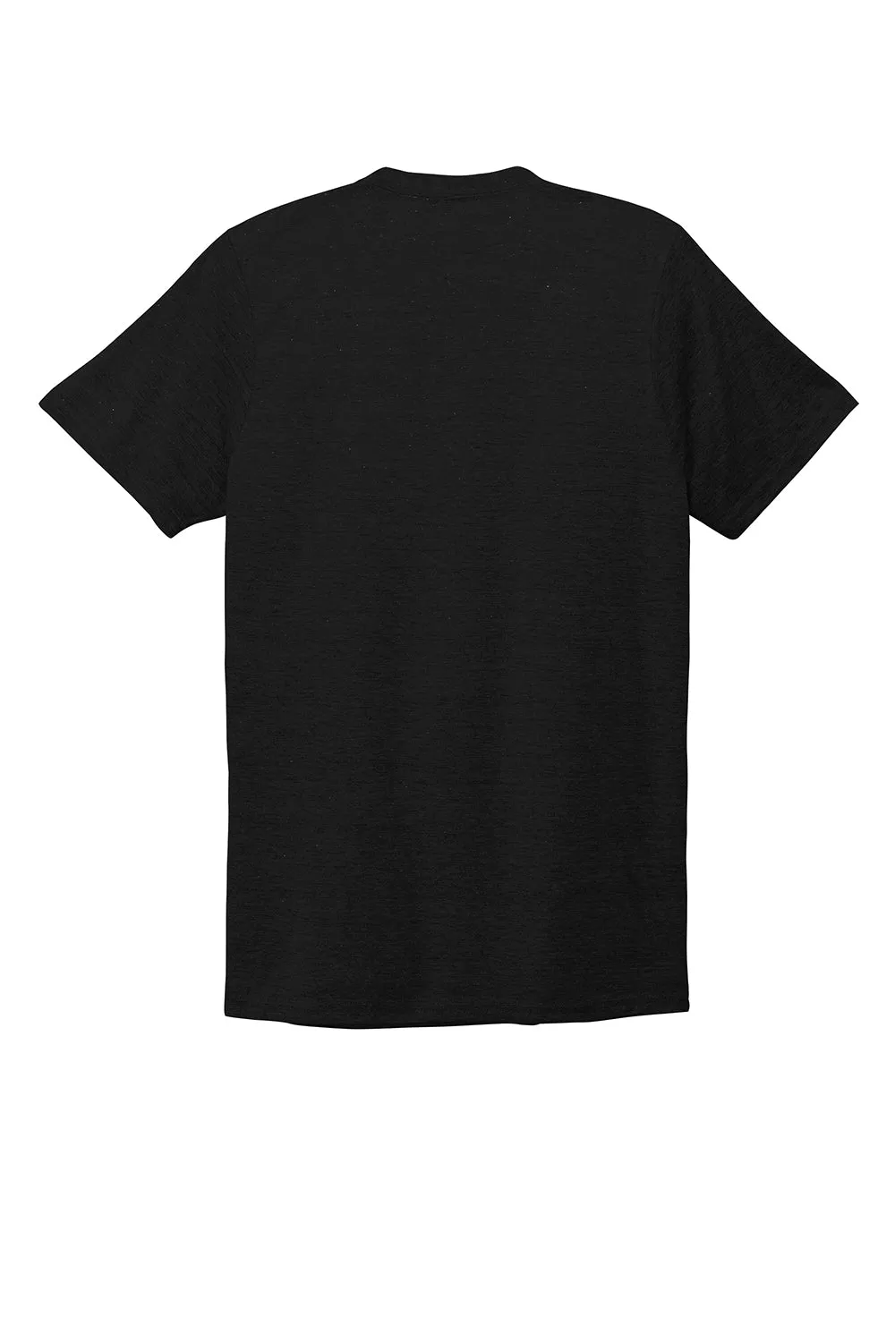 Allmade Mens Short Sleeve V-Neck T-Shirt - Deep Black