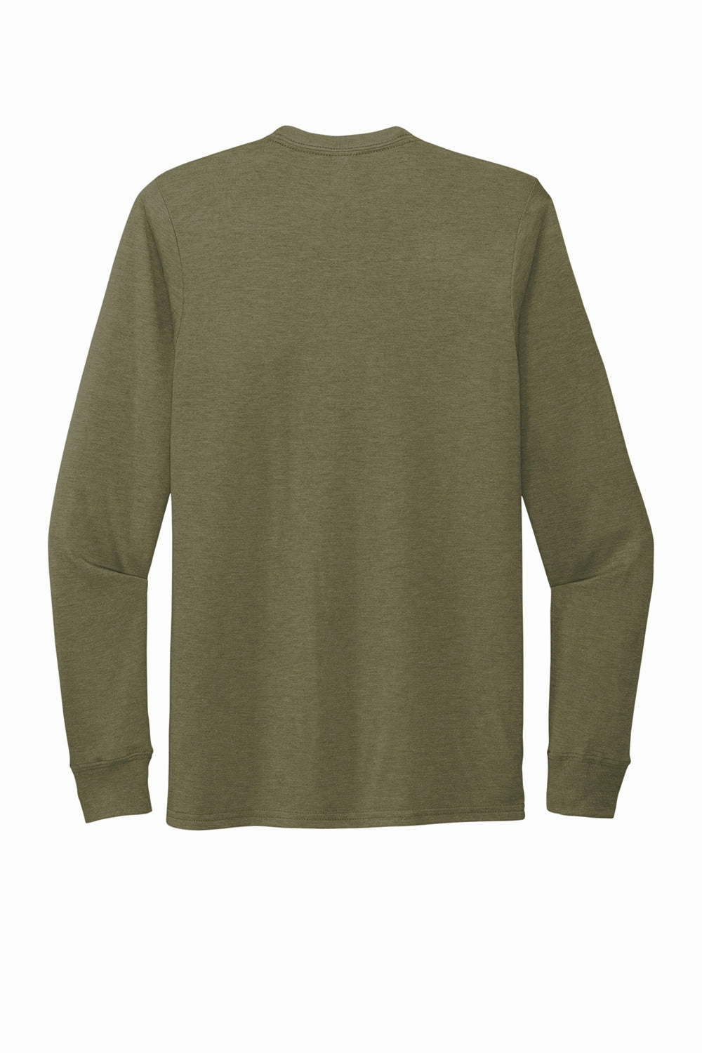 Allmade Mens Long Sleeve Crewneck T-Shirt - Olive You Green