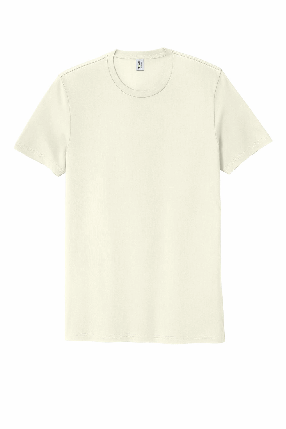 Allmade Mens Organic Short Sleeve Crewneck T-Shirt - White Sand