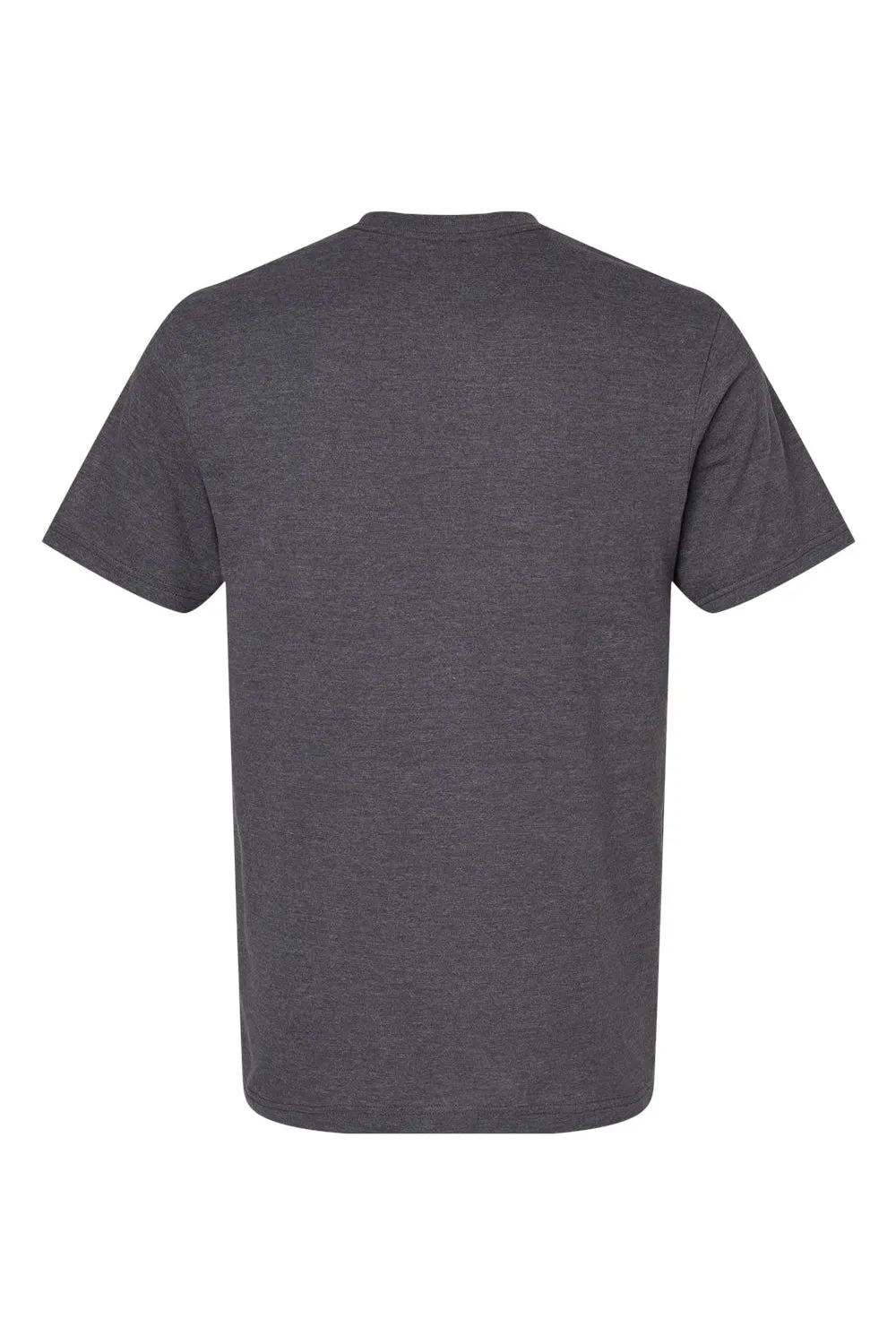 American Apparel Mens CVC Short Sleeve Crewneck T-Shirt - Heather Charcoal Grey