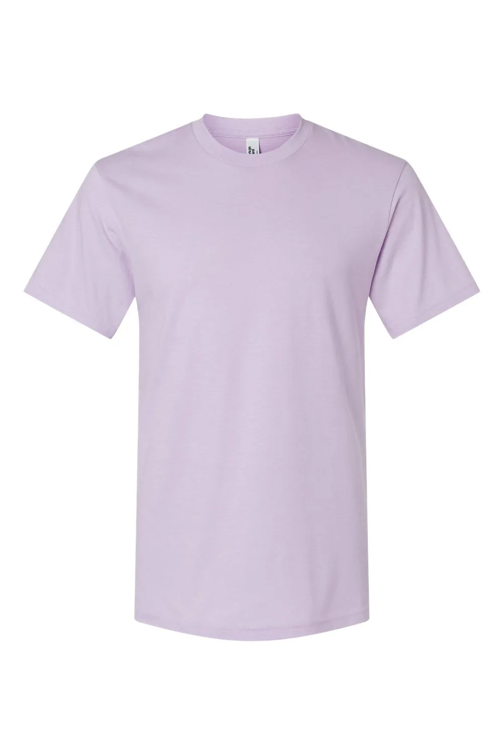 American Apparel Mens CVC Short Sleeve Crewneck T-Shirt - Heather Lilac Purple