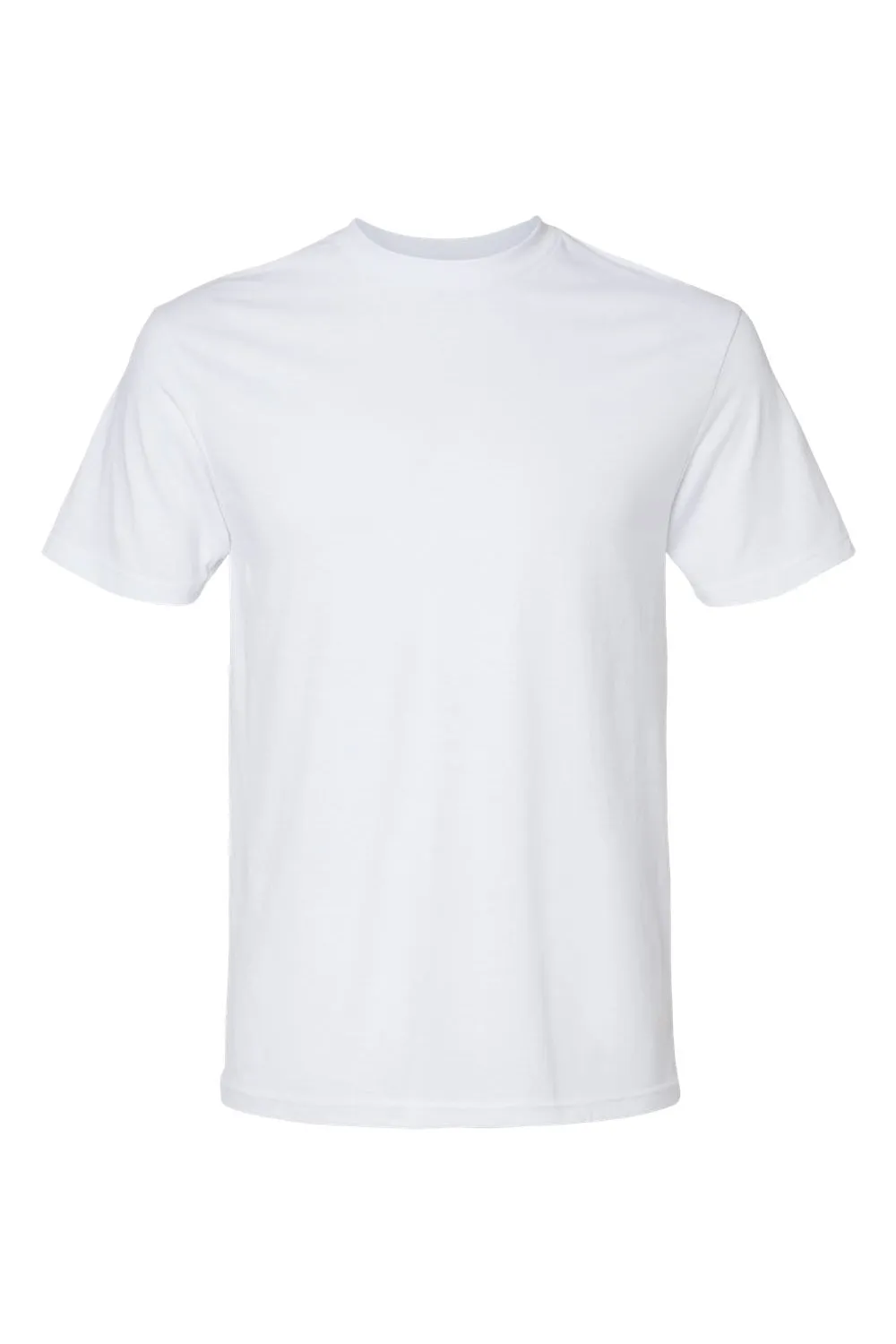 American Apparel Mens CVC Short Sleeve Crewneck T-Shirt - White