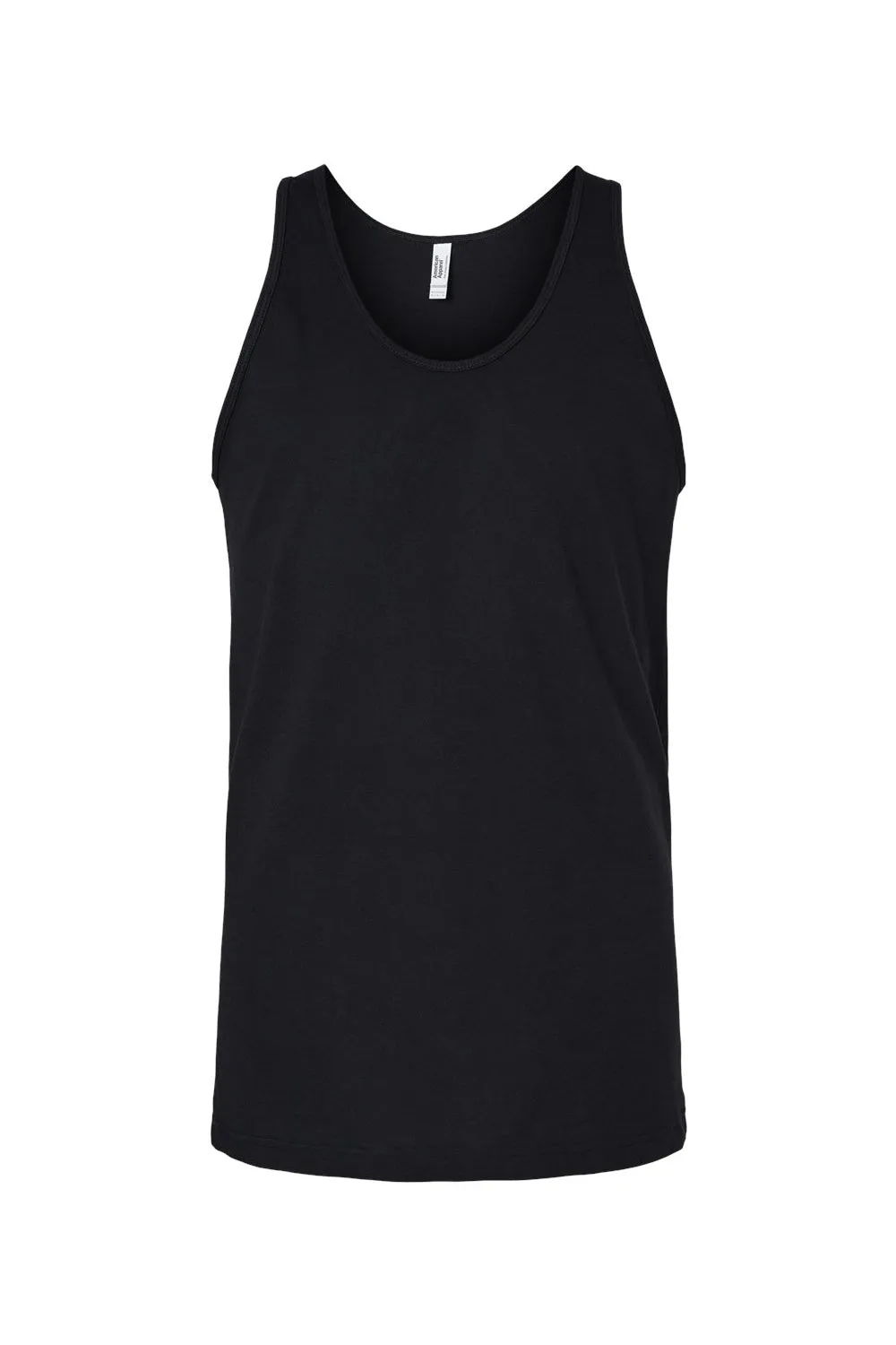 American Apparel Mens Fine Jersey Tank Top - Black