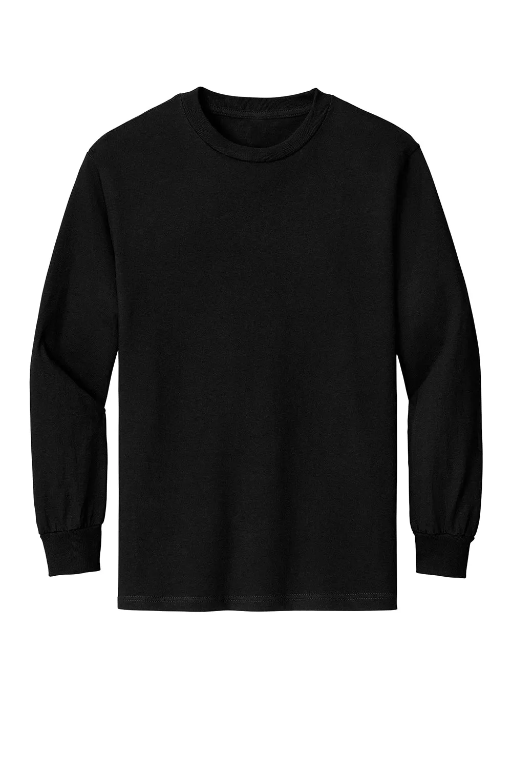 American Apparel Mens Long Sleeve Crewneck T-Shirt - Black