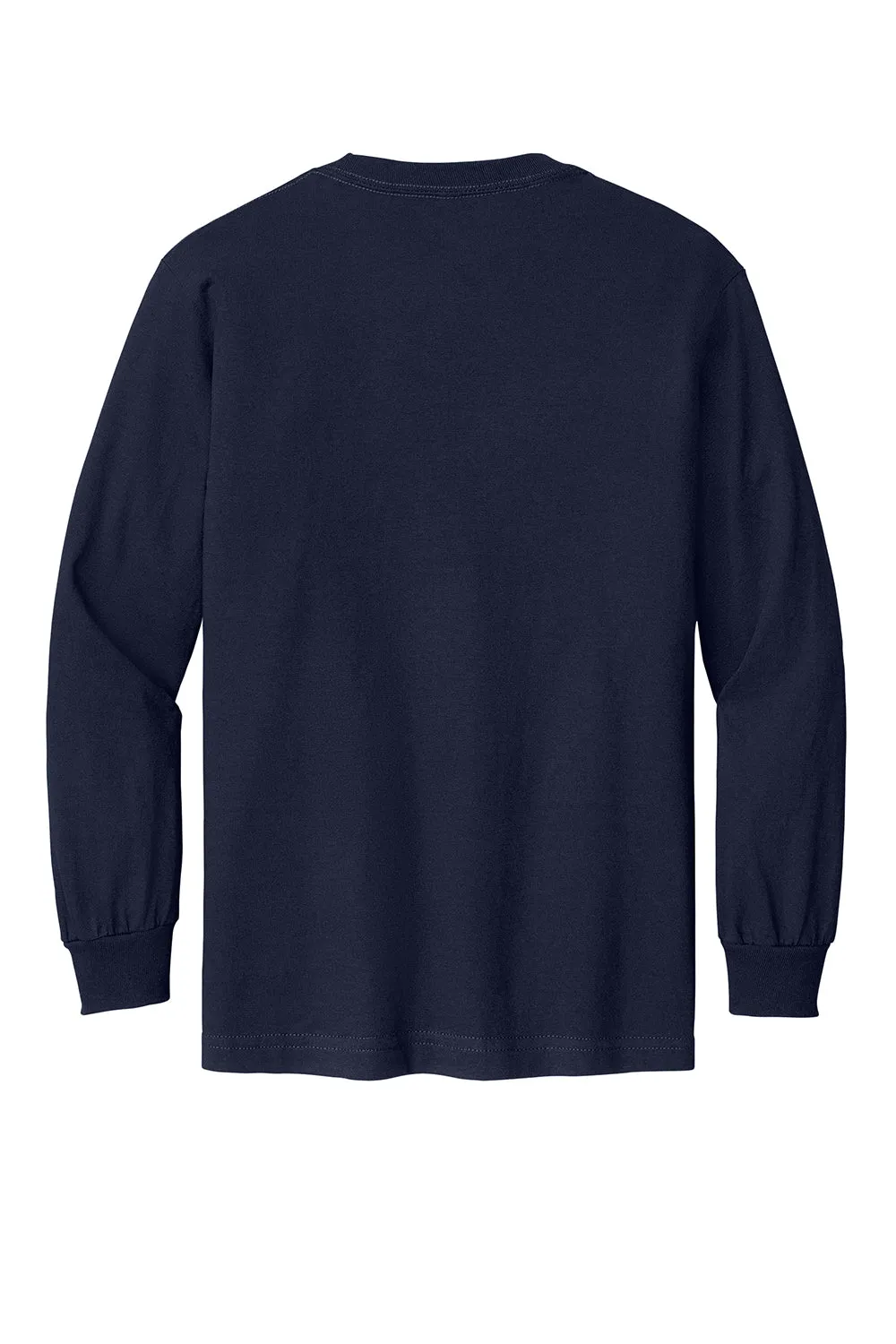 American Apparel Mens Long Sleeve Crewneck T-Shirt - Navy Blue