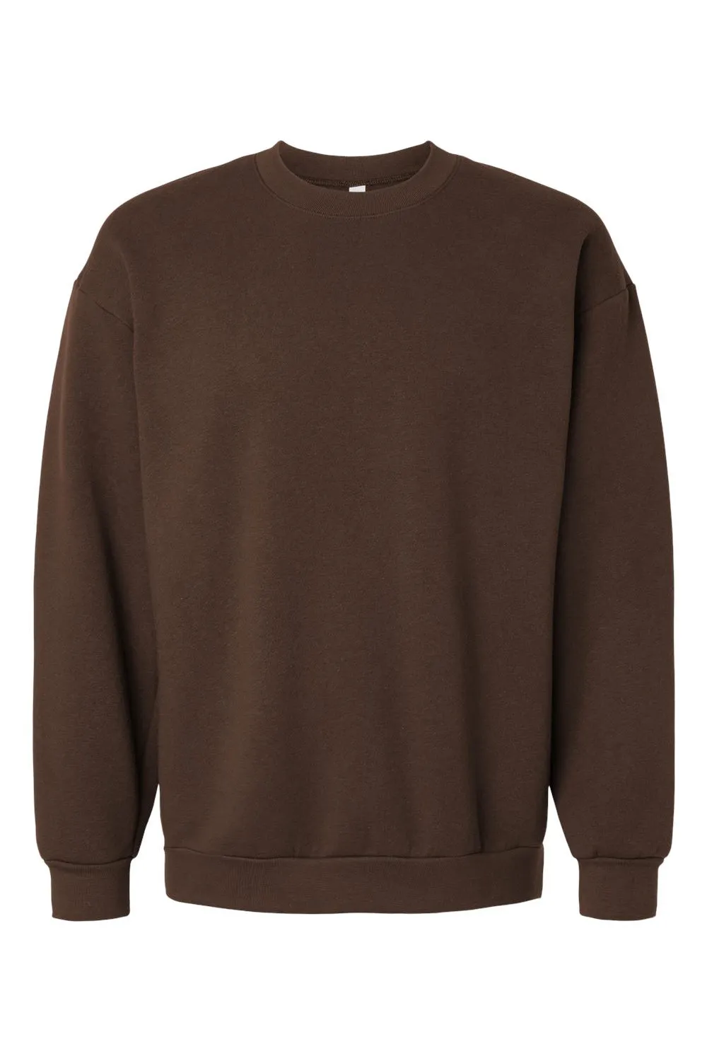 American Apparel Mens ReFlex Fleece Crewneck Sweatshirt - Brown