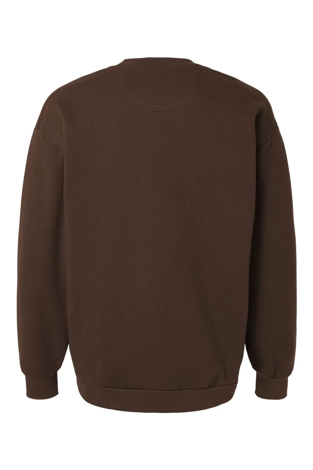 American Apparel Mens ReFlex Fleece Crewneck Sweatshirt - Brown