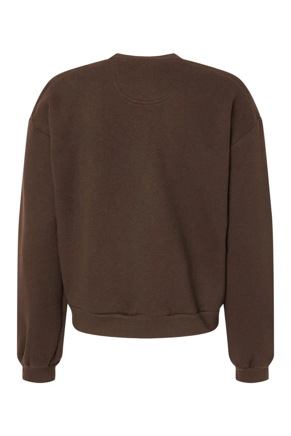American Apparel Mens ReFlex Fleece Crewneck Sweatshirt - Brown