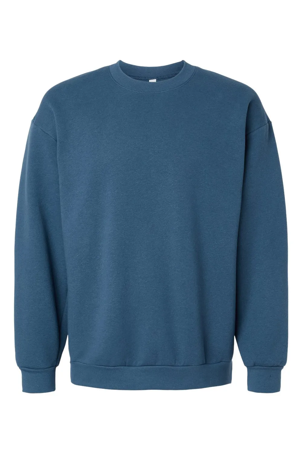 American Apparel Mens ReFlex Fleece Crewneck Sweatshirt - Sea Blue