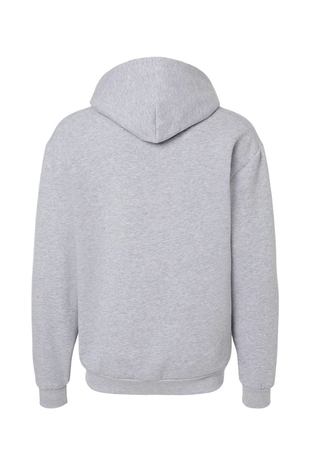 American Apparel Mens ReFlex Fleece Full Zip Hooded Sweatshirt Hoodie w/ Pockets - Heather Grey