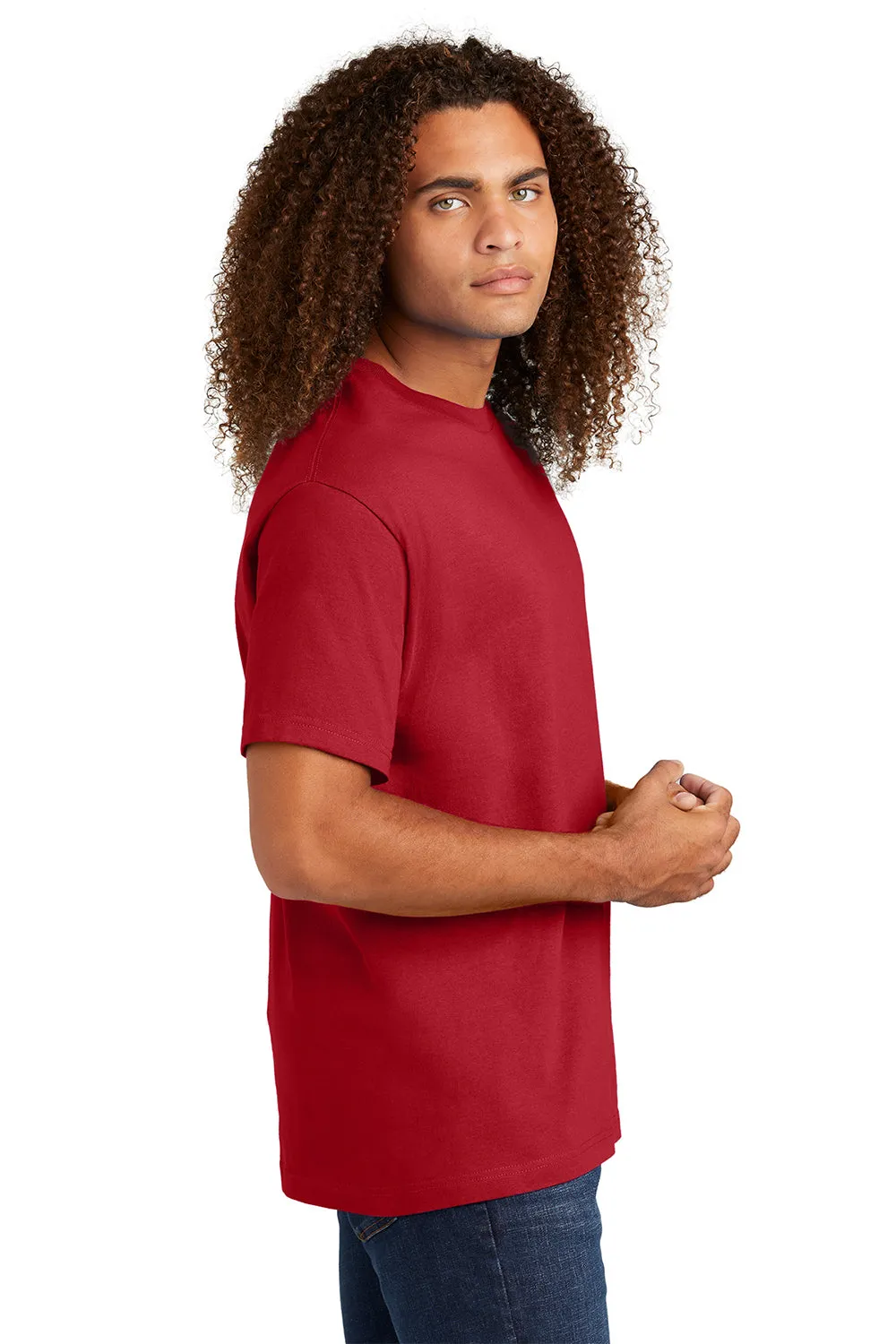 American Apparel Mens Short Sleeve Crewneck T-Shirt - Cardinal Red