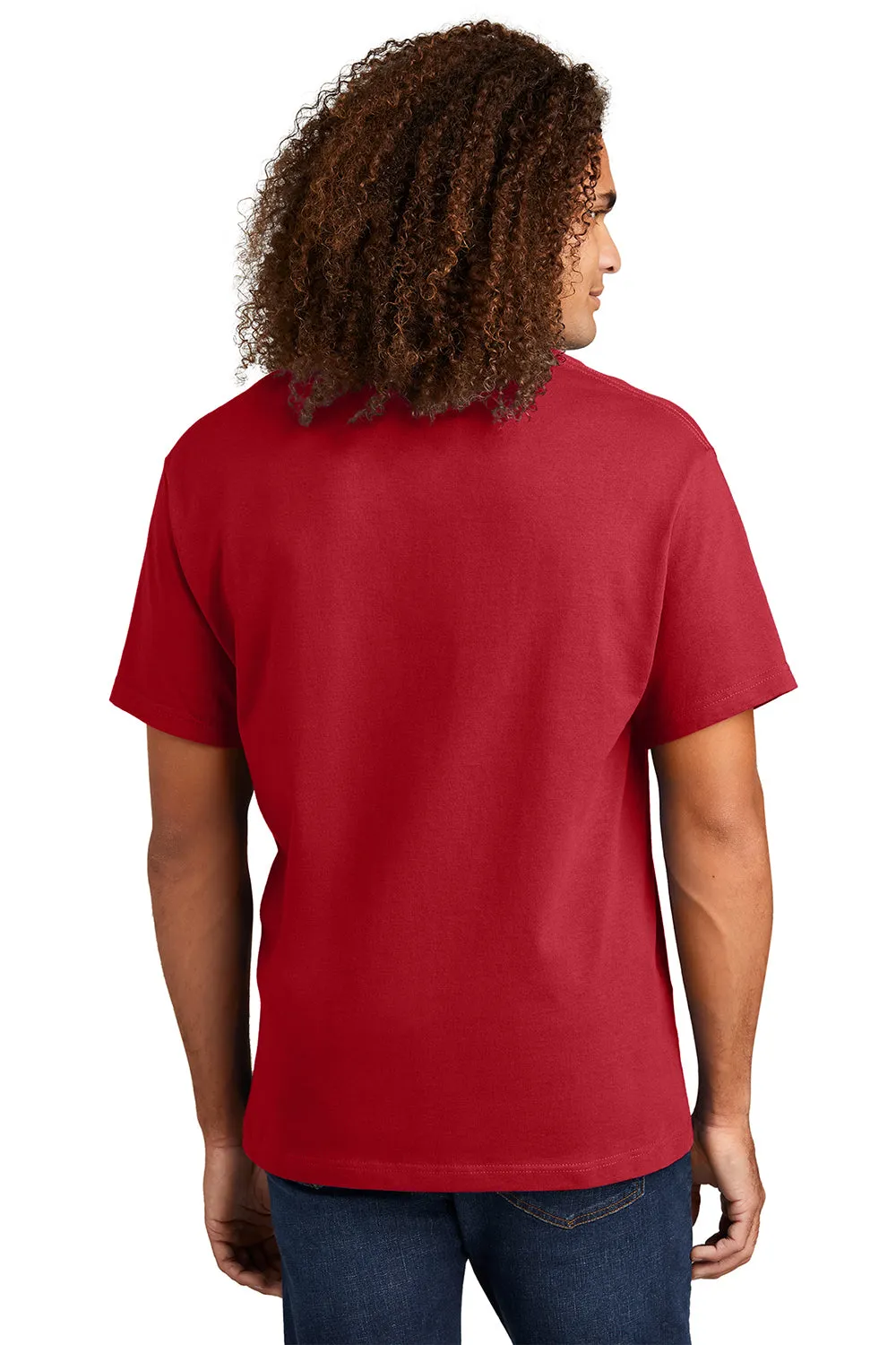 American Apparel Mens Short Sleeve Crewneck T-Shirt - Cardinal Red