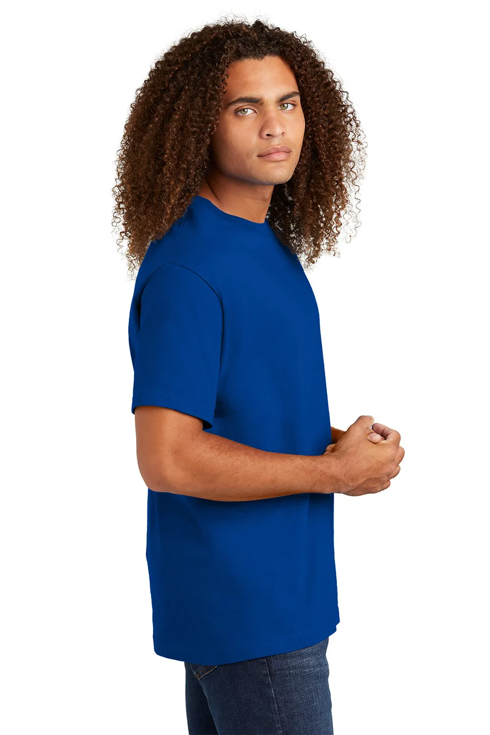 American Apparel Mens Short Sleeve Crewneck T-Shirt - Royal Blue