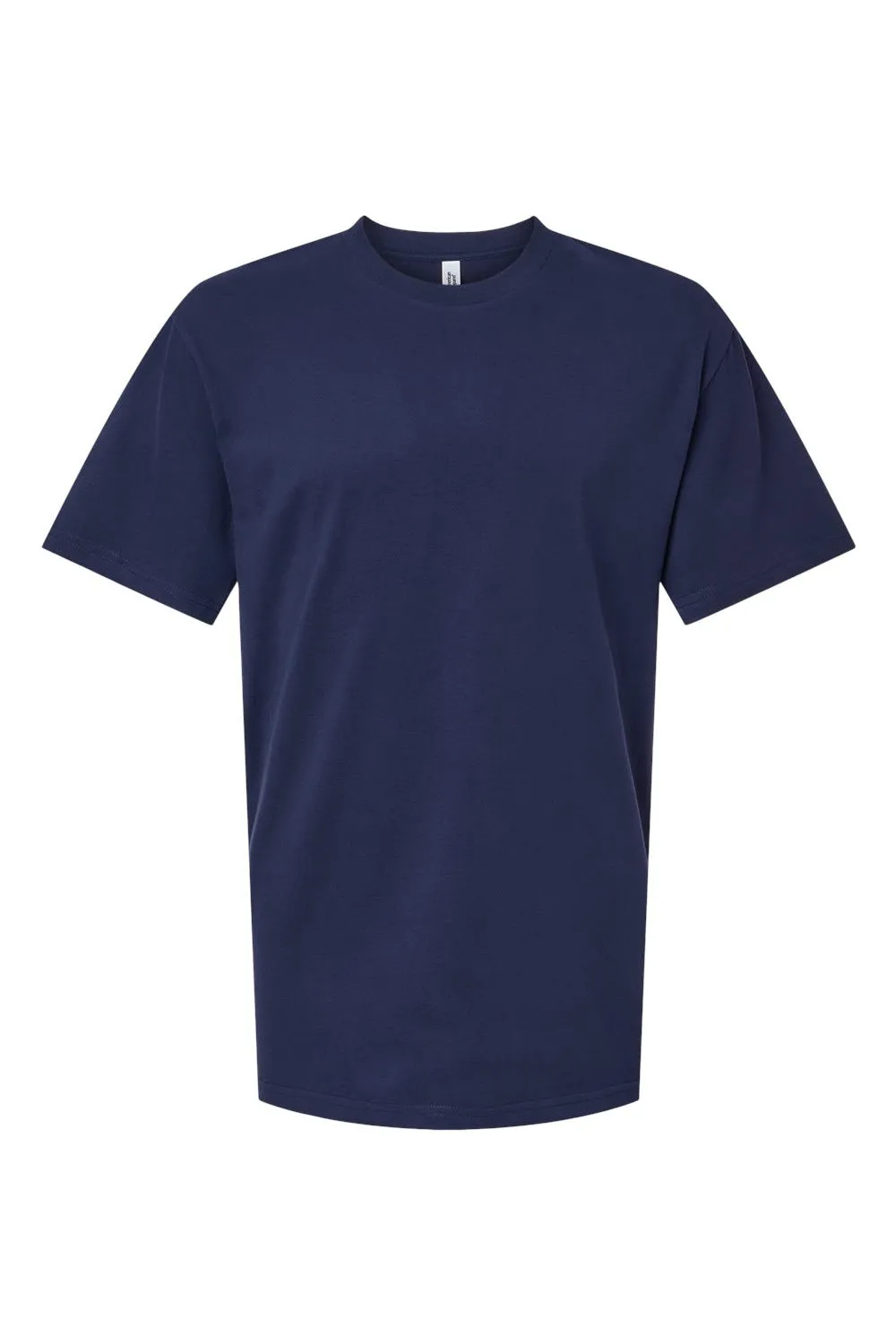 American Apparel Mens Sueded Cloud Short Sleeve Crewneck T-Shirt - Navy Blue