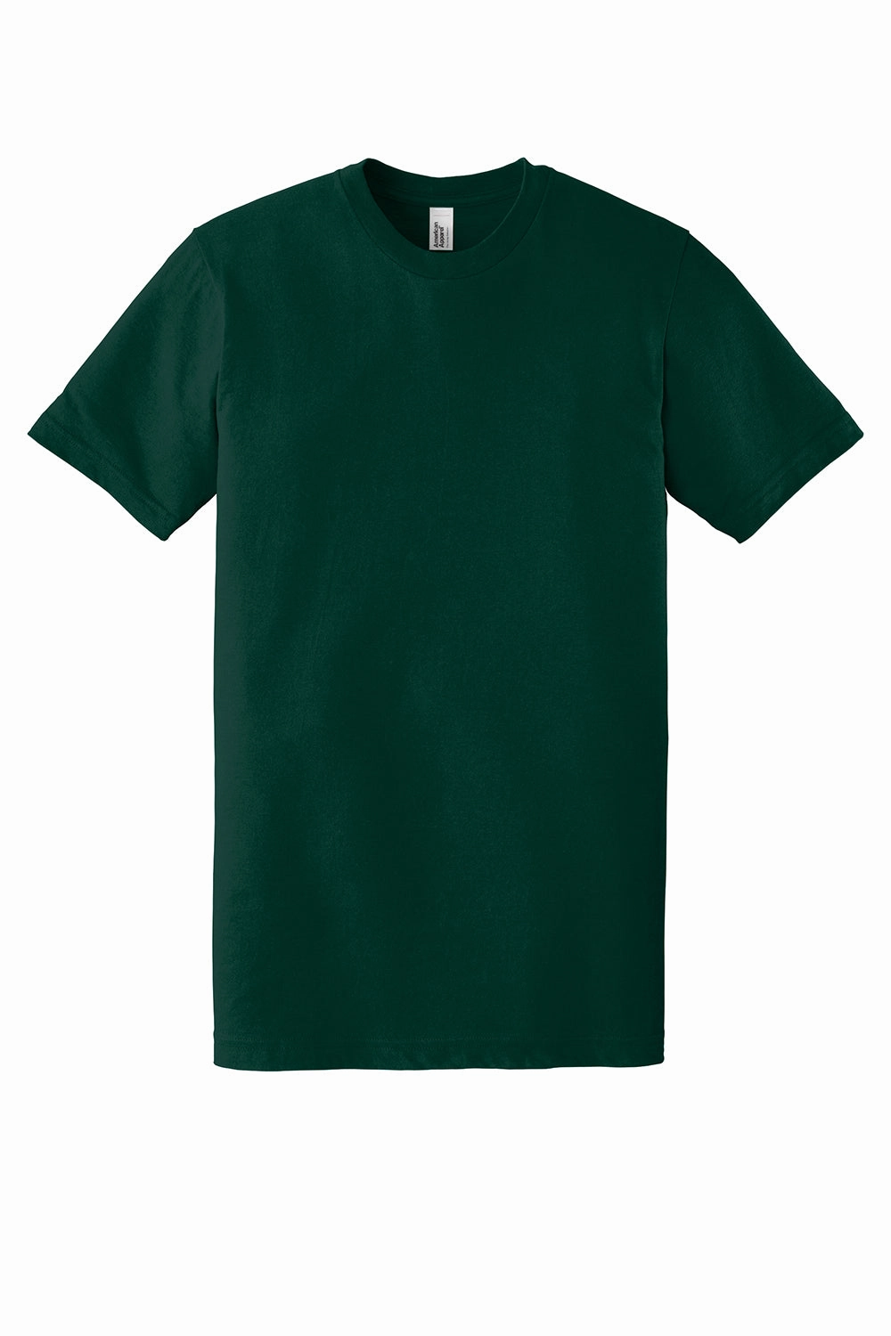 American Apparel Mens Fine Jersey Short Sleeve Crewneck T-Shirt - Forest Green