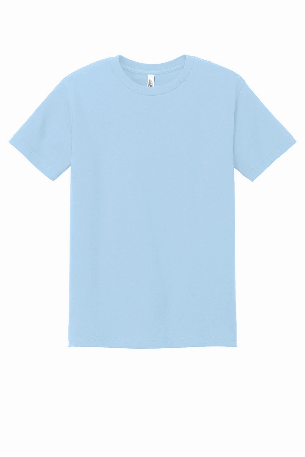 American Apparel Mens Short Sleeve Crewneck T-Shirt - Powder Blue