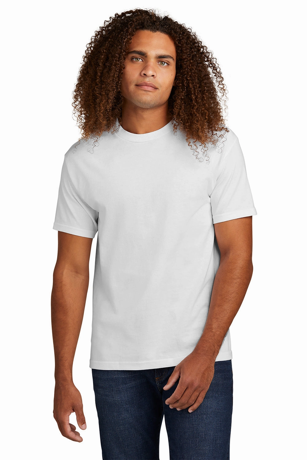 American Apparel Mens Short Sleeve Crewneck T-Shirt - White