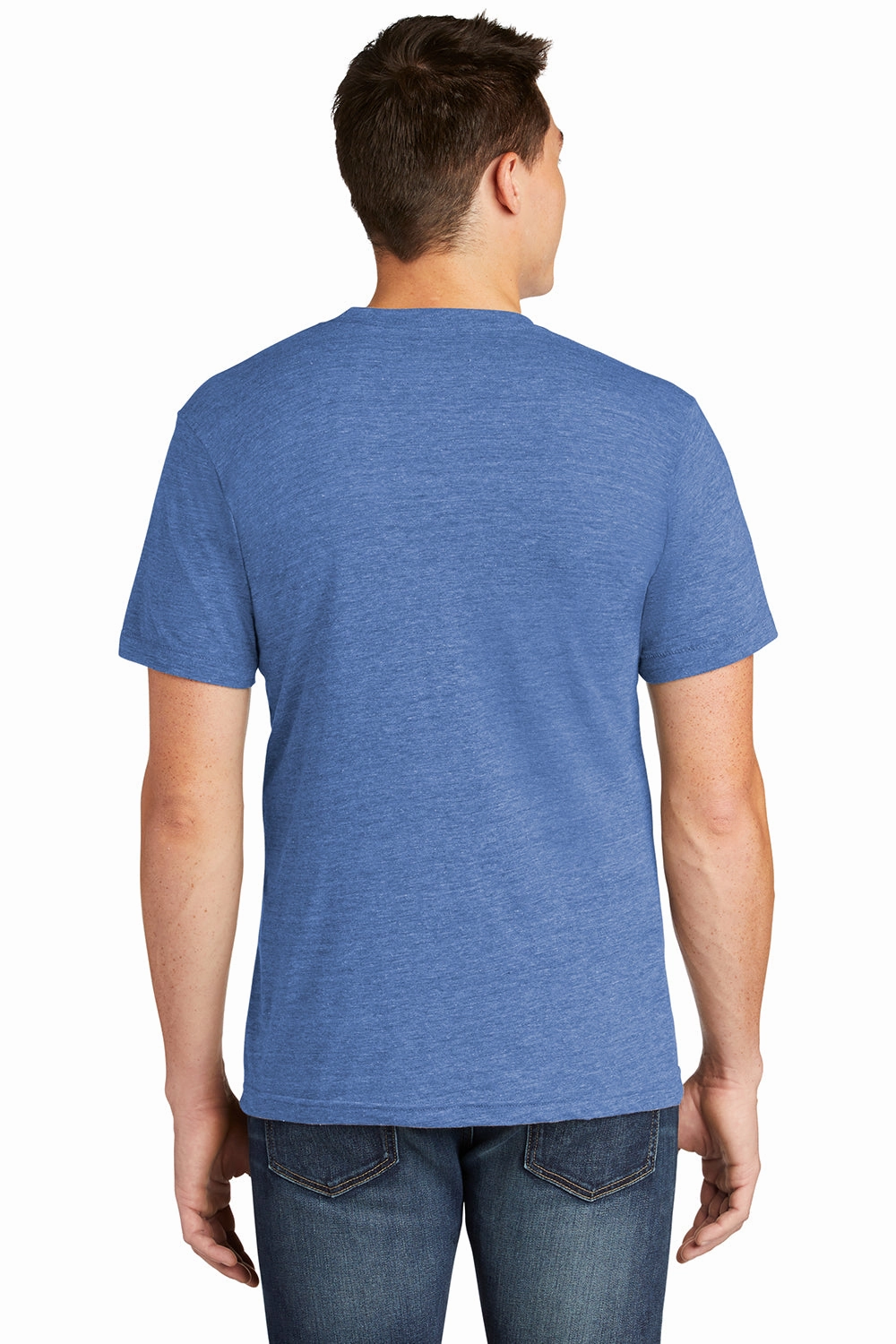American Apparel Mens Track Short Sleeve Crewneck T-Shirt - Athletic Blue
