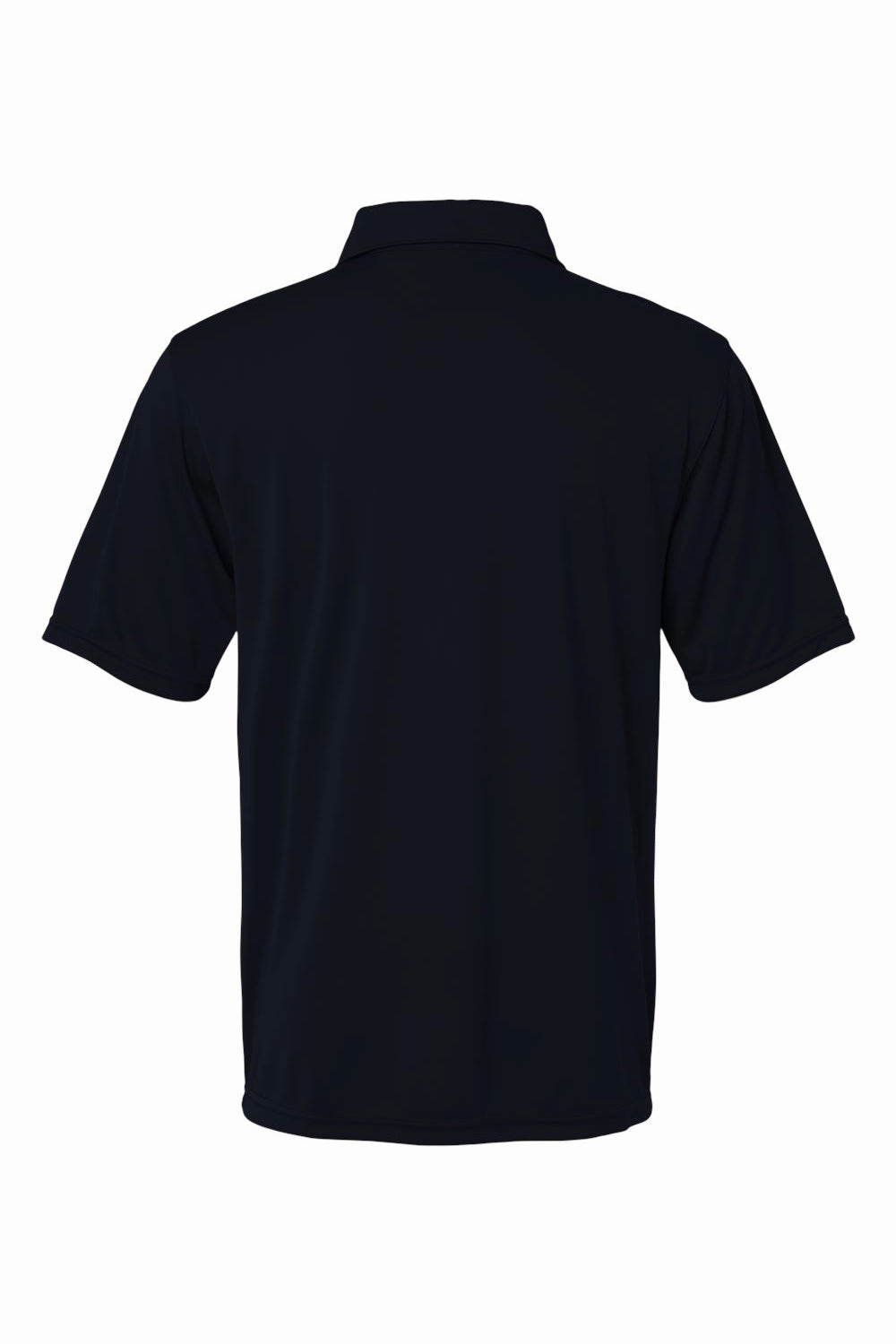 Augusta Sportswear Mens Vital Moisture Wicking Short Sleeve Polo Shirt - Black