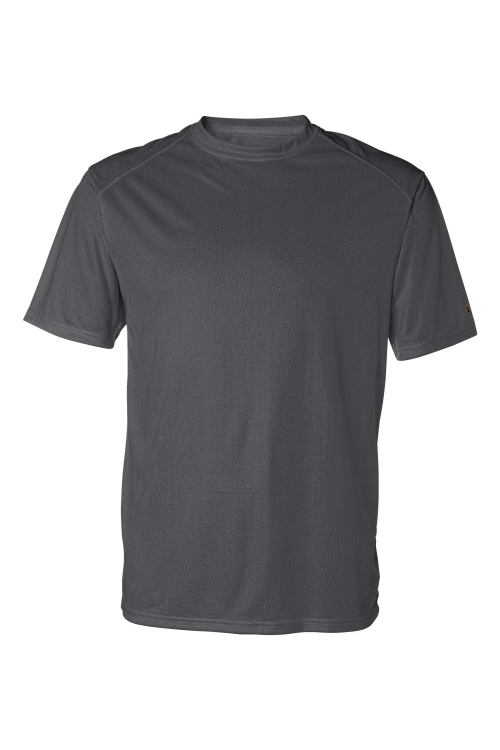 Badger Mens B-Core Moisture Wicking Short Sleeve Crewneck T-Shirt - Graphite Grey
