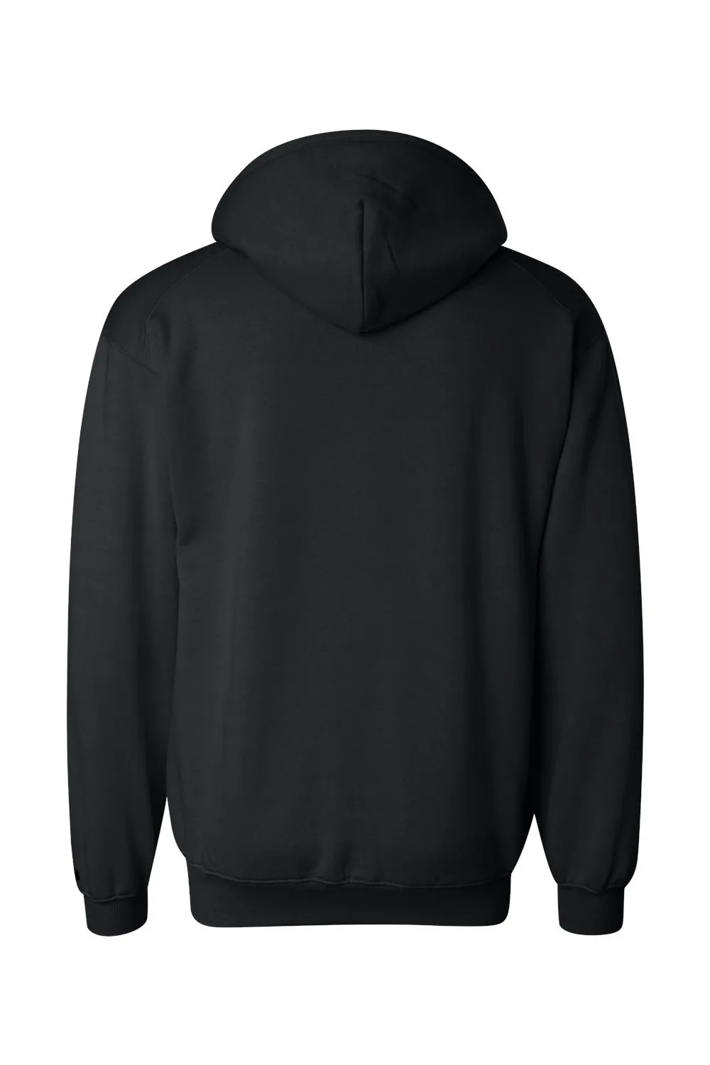 Badger Mens Hooded Sweatshirt Hoodie w/ Pouch Pocket - Black