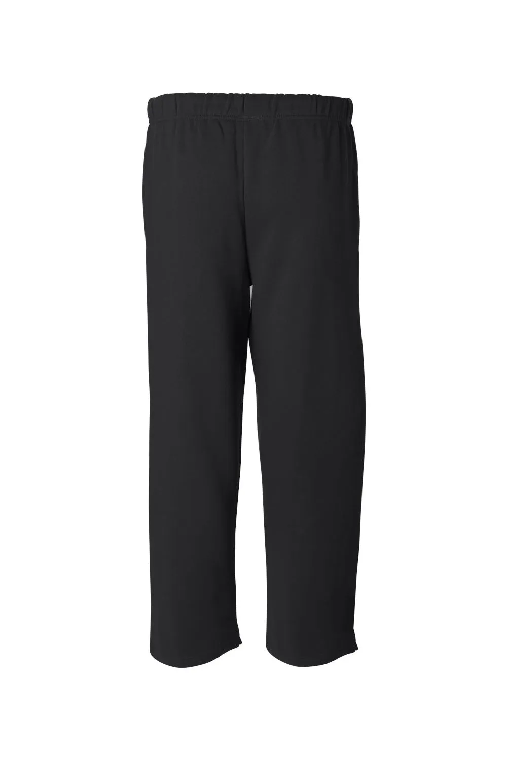 Badger Mens Open Bottom Sweatpants w/ Pockets - Black