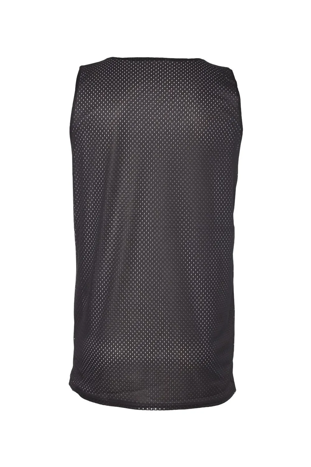 Badger Mens Pro Mesh Reversible Tank Top - Black/White