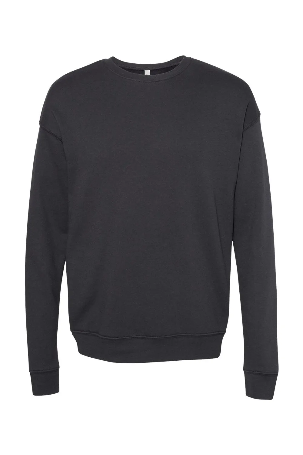 Bella   Canvas Mens Fleece Crewneck Sweatshirt - DTG Dark Grey