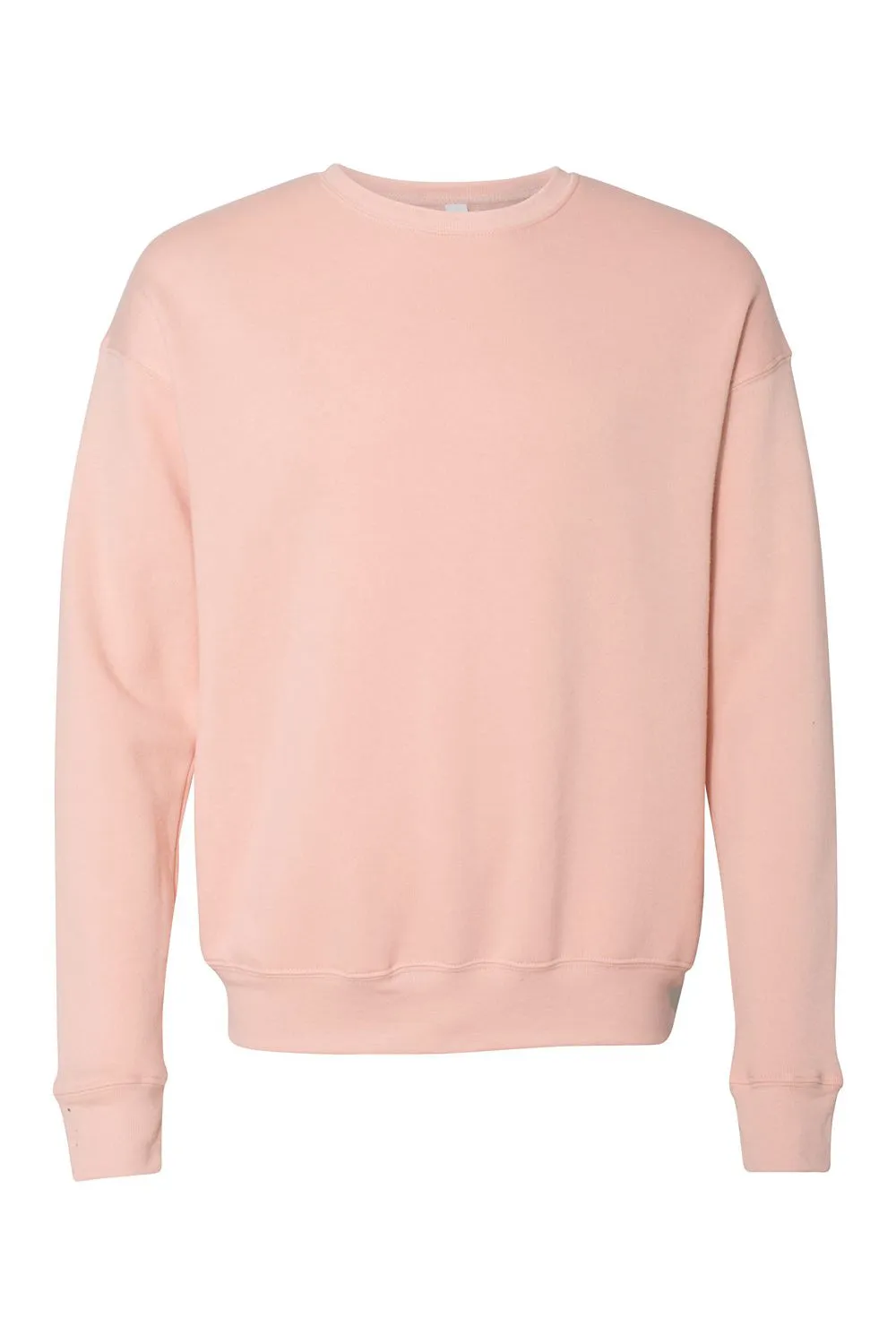Bella   Canvas Mens Fleece Crewneck Sweatshirt - Peach