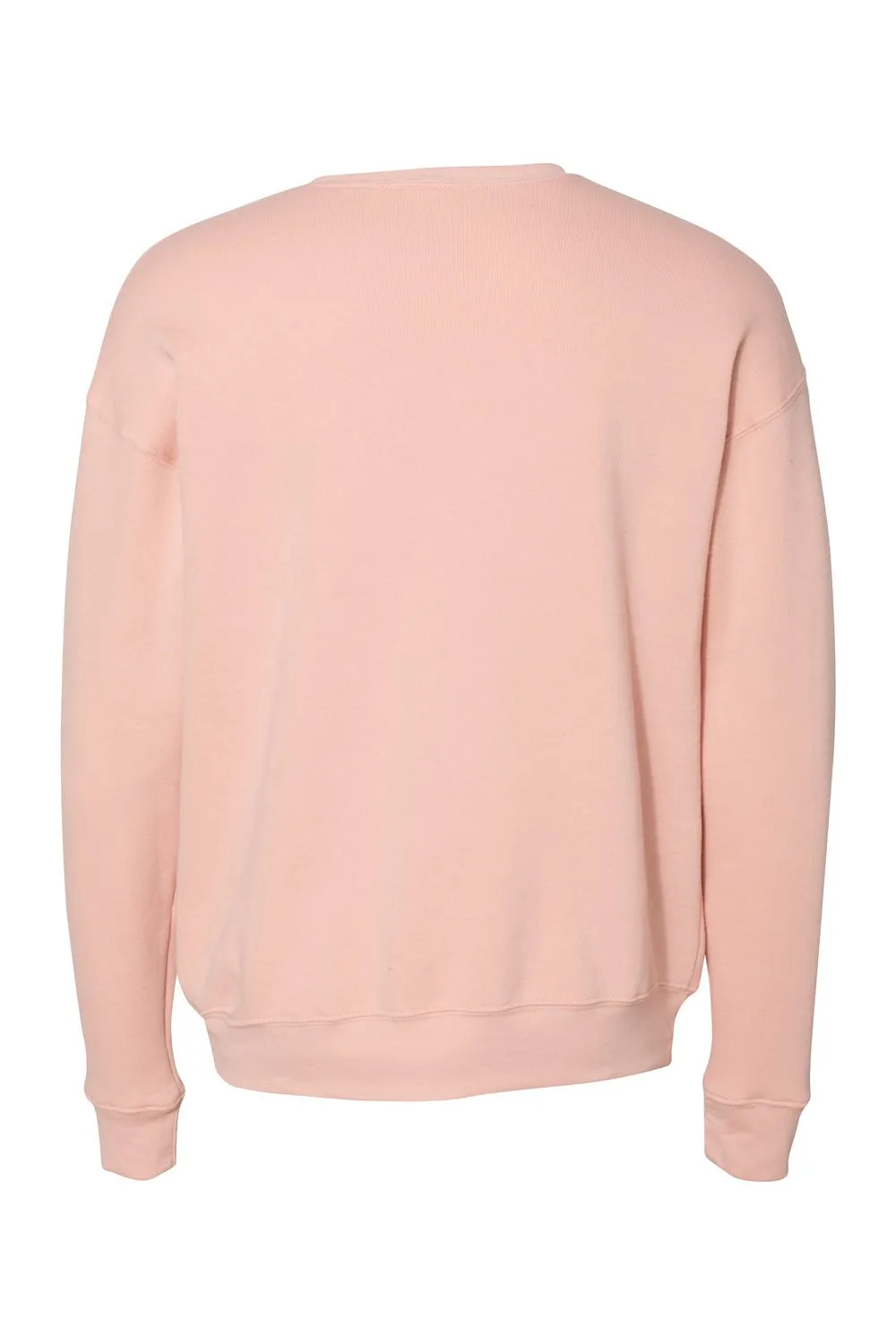 Bella   Canvas Mens Fleece Crewneck Sweatshirt - Peach