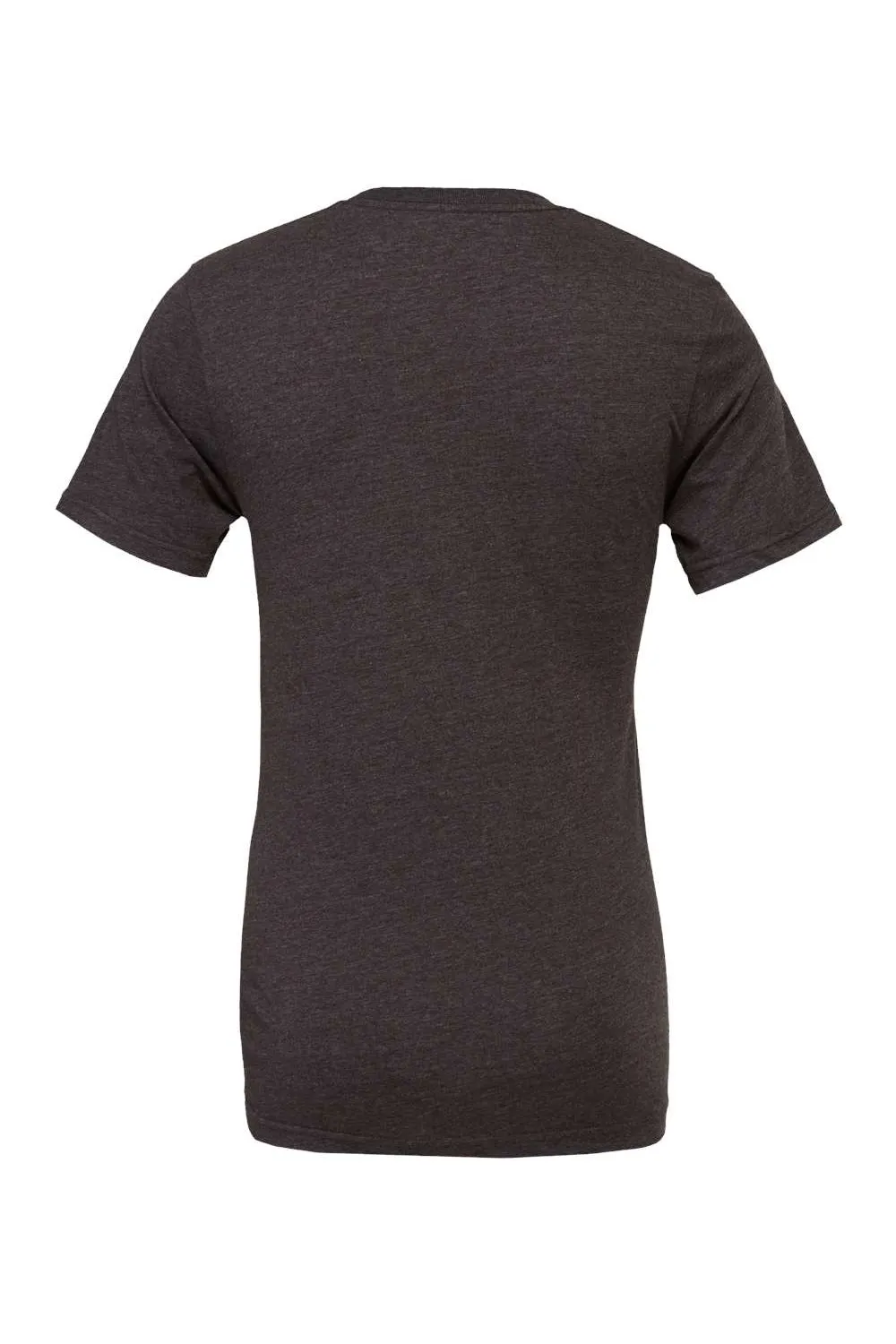 Bella   Canvas Mens Heather CVC Short Sleeve Crewneck T-Shirt - Heather Dark Grey