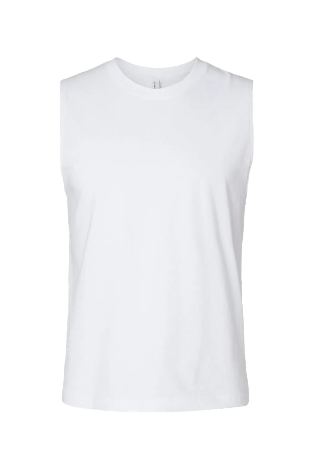Bella   Canvas Mens Jersey Muscle Tank Top - White