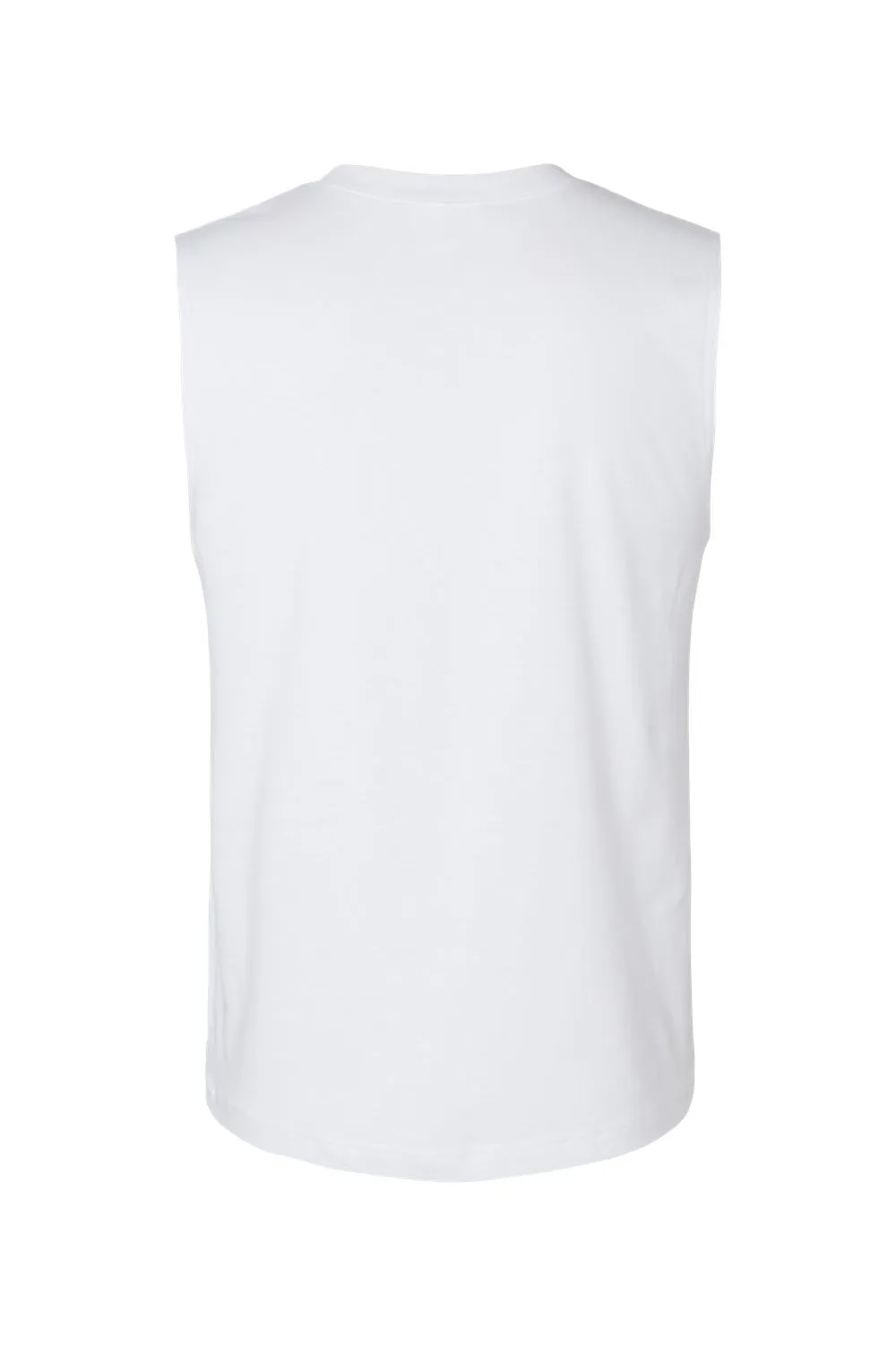 Bella   Canvas Mens Jersey Muscle Tank Top - White